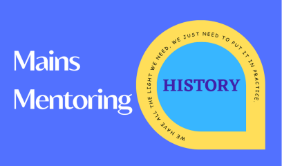 Mains Mentoring for History (Optional)
